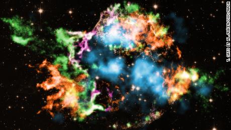 Die Entdeckung von Titanblasen in der Supernova könnte helfen, das Rätsel der Explosion von Sternen zu lösen