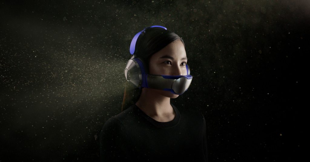 Dysons seltsame neue Kopfhörer haben einen eingebauten Luftreiniger