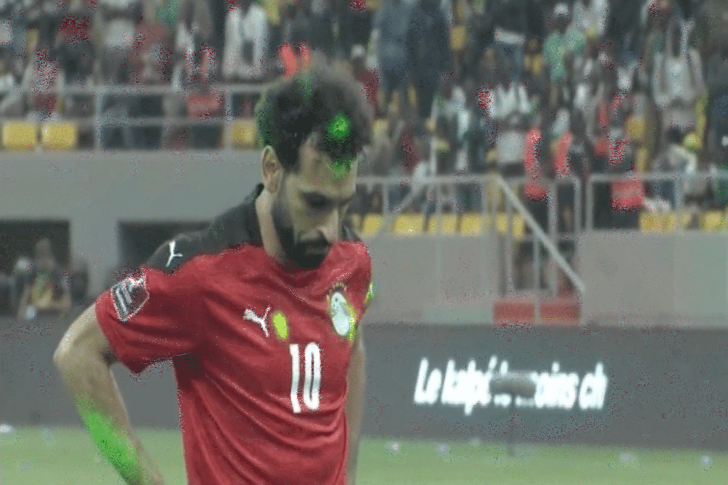Ägypten, Mohamed Salah wurde mit Laserpointern aus der Weltmeisterschaft eliminiert