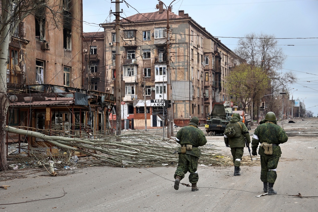 Soldaten der Miliz der Volksrepublik Donezk.