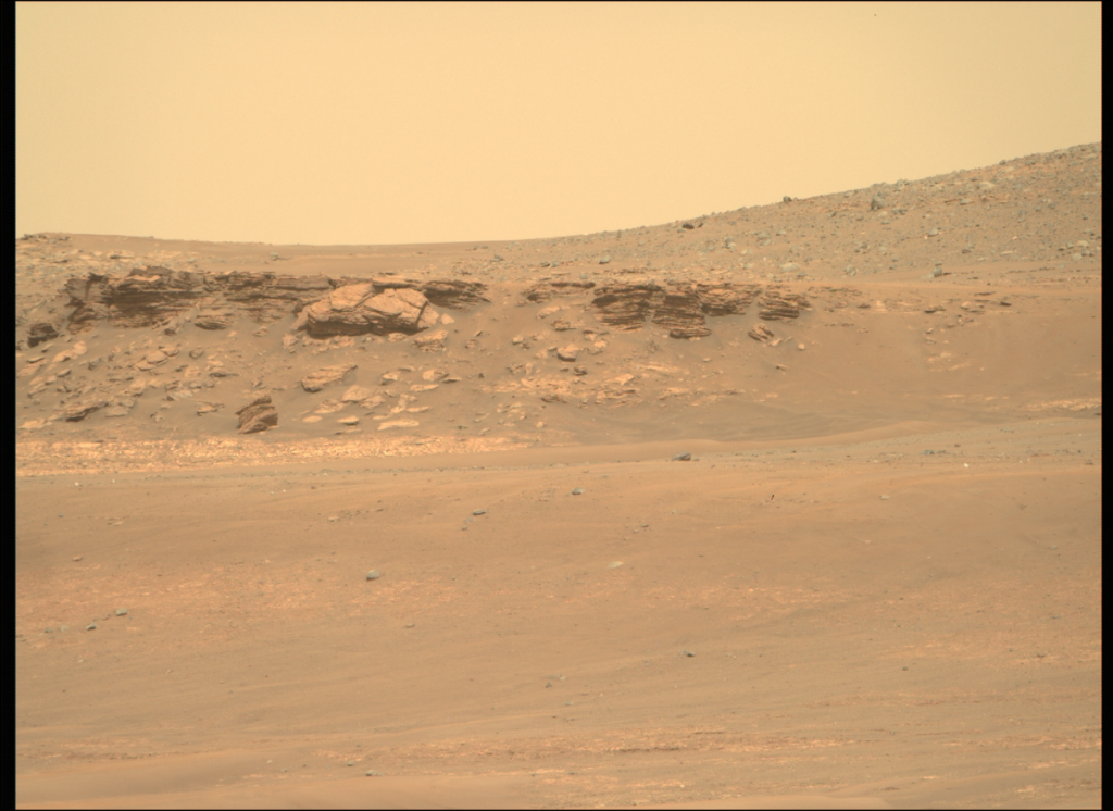Der Persevering Rover kommt im alten Marsdelta an