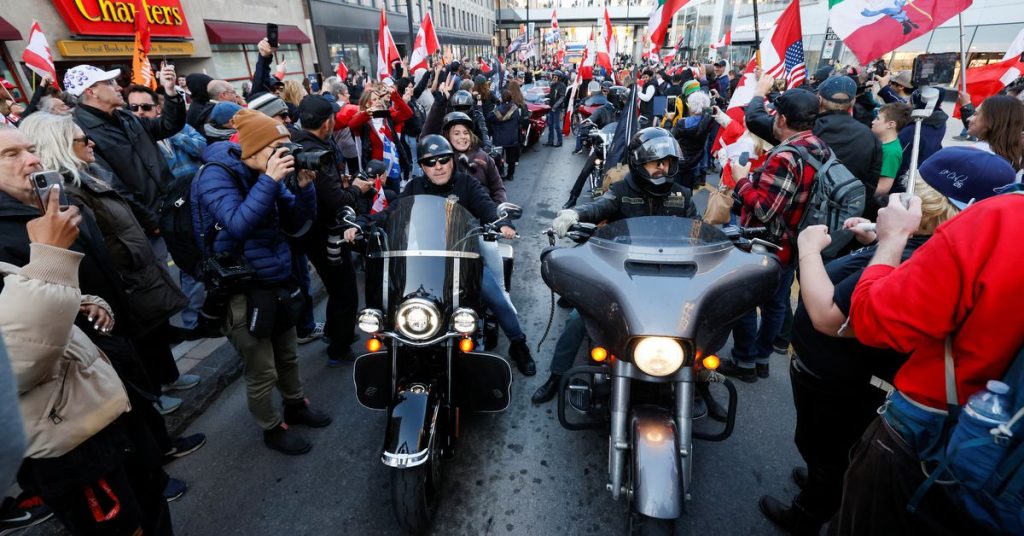 Die kanadische Hauptstadt bereitet sich auf einen Motorradkonvoi vor und befürchtet eine Wiederholung des Protests der Lkw-Fahrer