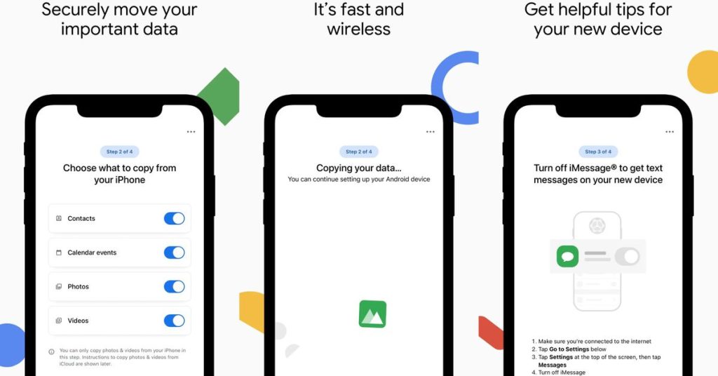 Googles iPhone-App zum drahtlosen Umstieg auf Android wird in wenigen Wochen für Pixel-Besitzer fertig sein