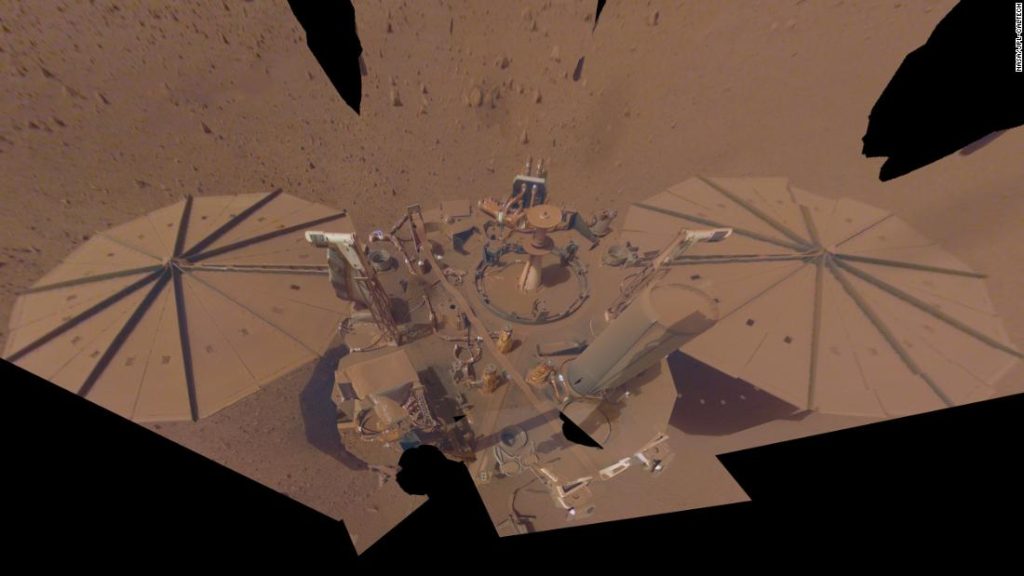 Der Mars Lander Insight der NASA hat gerade das letzte Selfie gemacht