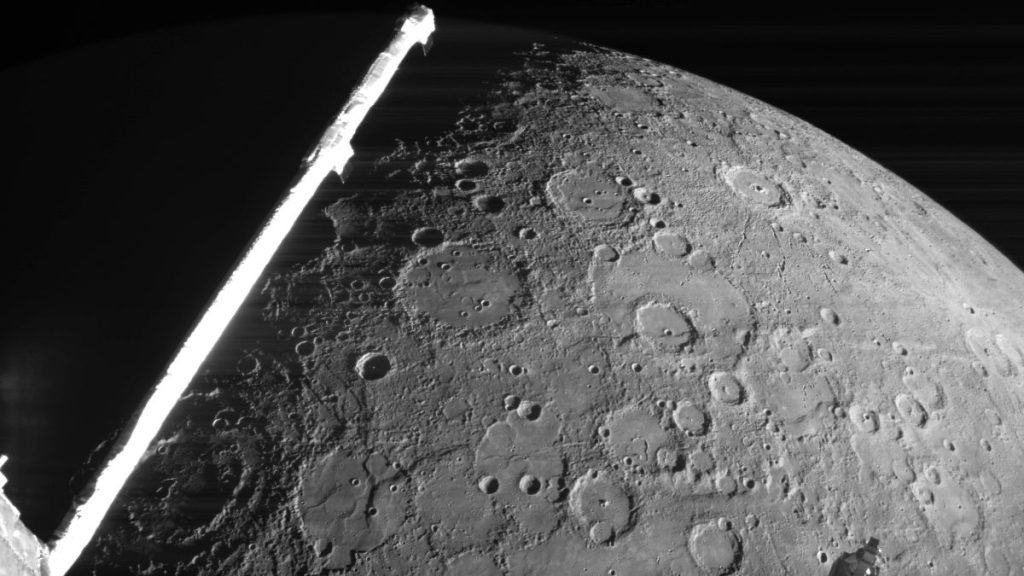 Beobachten Sie, wie Merkur rollt, während die BepiColombo-Sonde näher kommt