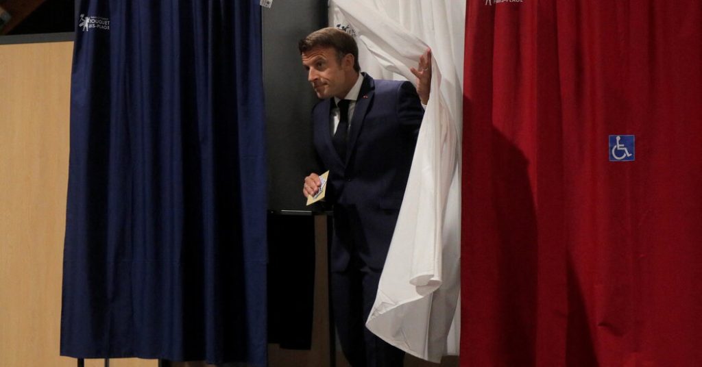 Ergebnisse der französischen Parlamentswahl live: Macron wird voraussichtlich die absolute Mehrheit verlieren