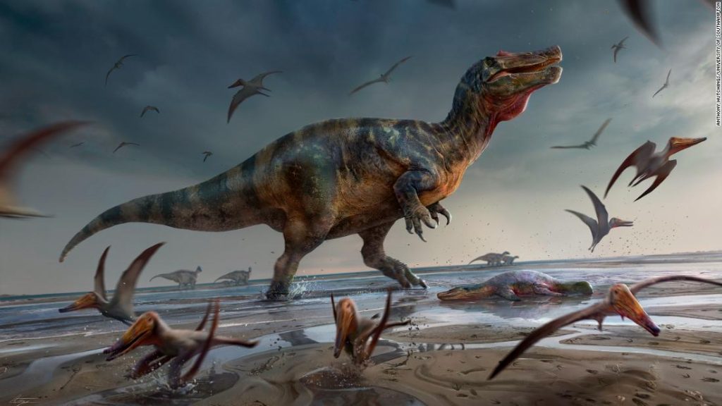 Wissenschaftler haben die Überreste eines der größten Raubsaurier Europas entdeckt