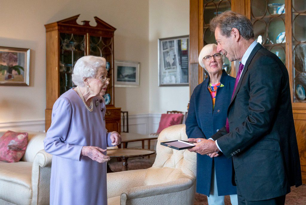 Queen Elizabeth, 96, letzte Woche in Schottland.