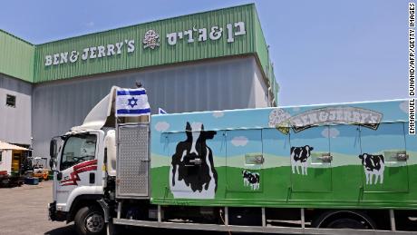 Ben & Ampere;  Jerry hat in Israel aufgehört, Eis zu machen.  Seine israelische Fabrik klagt