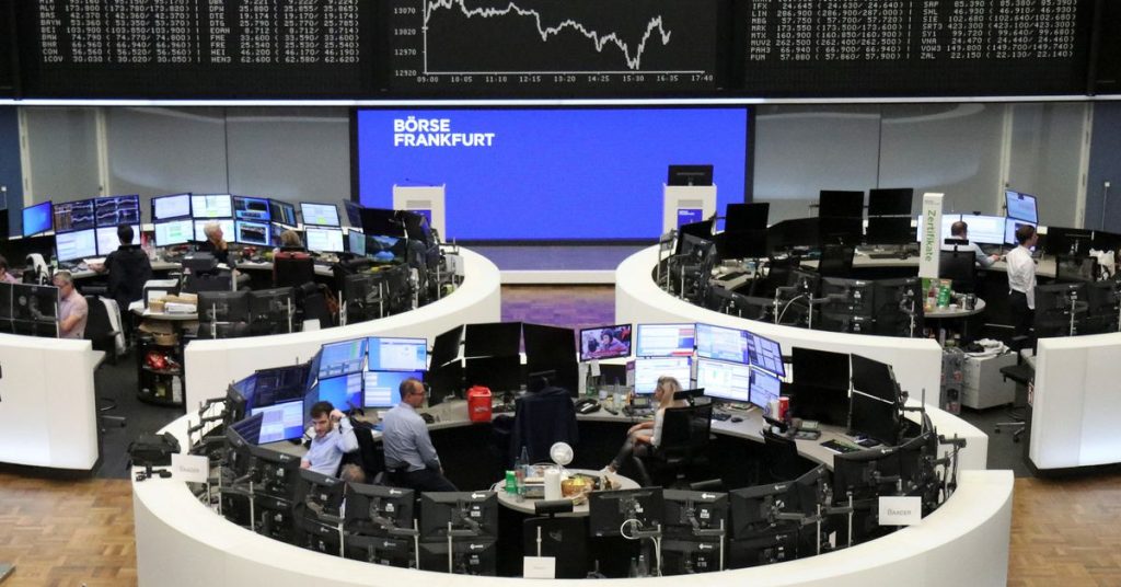 Europäische Aktien weiteten ihre Verluste aus, als sich die Verlangsamungswarnungen auswirkten