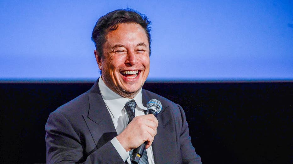 Elon Musk spricht bei einem Treffen in Norwegen